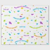 Rock op klimwand inpakpapier (Vlak)