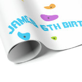 Rock op klimwand inpakpapier (Rol Hoek)