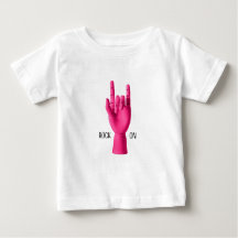 Rock op T-shirt peuter, Baby