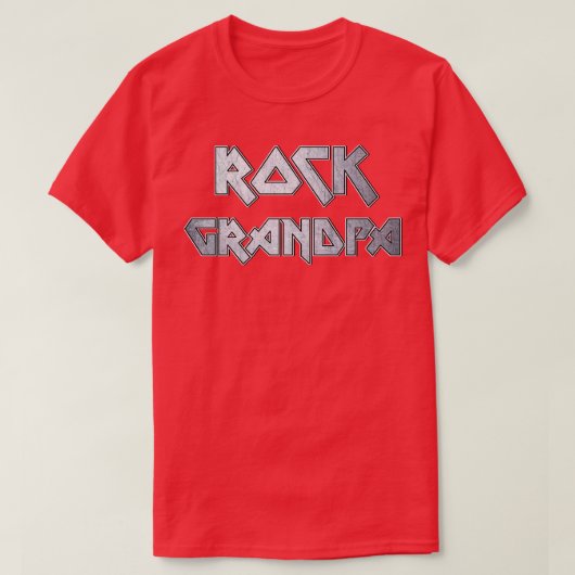 Rock opa t-shirt (Design voorkant)