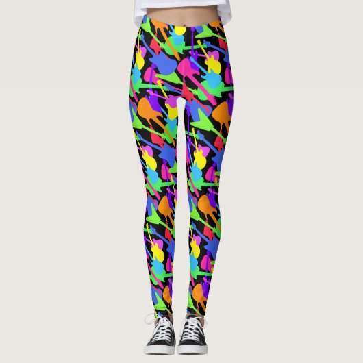 Rock out leggings (Voorkant)