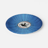 Rock Out met Drummer Verjaardagsfeest Papieren Bor Papieren Bordje (Gekanteld)