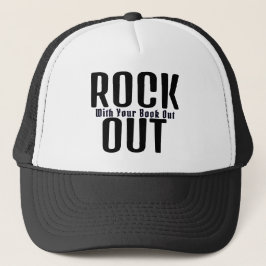 Rock out met je boek uit trucker pet