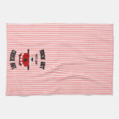 Rock Out met je Crock Out Red Stripe Theedoek (Horizontaal)