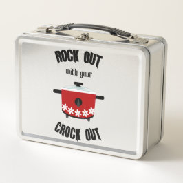 Rock Out met je Crock Out Rood Zwart