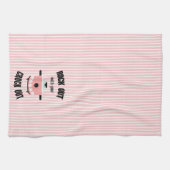 Rock Out met je Crock Out Roze Theedoek (Horizontaal)