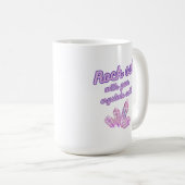 Rock out met je Crystals Out Coffee Mok (Voorkant rechts)