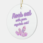 Rock Out Met Je Kristallen Uit Ornament (Links)