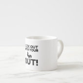 Rock Out Rooster Espresso Kop (Voorkant rechts)