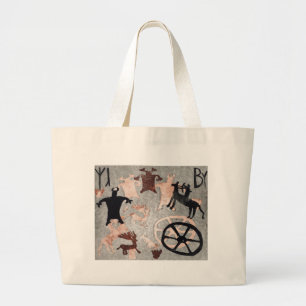 Rock Painting 1994 Grote Tote Bag