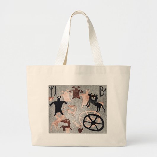 Rock Painting 1994 Grote Tote Bag (Voorkant)
