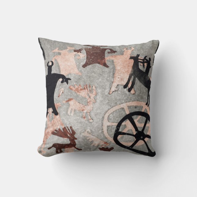 Rock Painting 1994 Kussen (Voorkant)