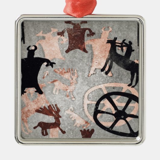 Rock Painting 1994 Metalen Ornament (Voorkant)
