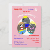 Rock Painting Community persoonlijke hashtag Kaart (Voorkant)