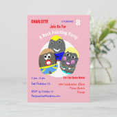 Rock Painting Community persoonlijke hashtag Kaart (Staand voorkant)