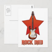 Rock PAPA Briefkaart (Voorkant / Achterkant)