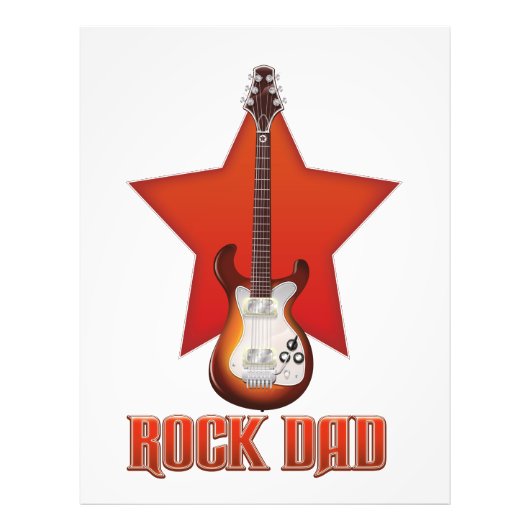 Rock papa foto afdruk (Voorkant)