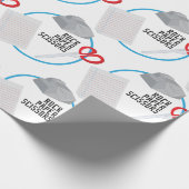 Rock Paper-schaar Cadeaupapier (Hoek)