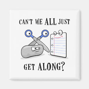 Rock-Paper-schaar Magneet