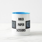 Rock Paper-schaar Mok (Midden)