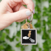 Rock Paper-schaar Sleutelhanger (Hand)