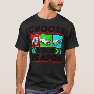 Rock Paper-schaar T-shirt