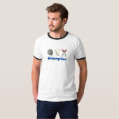 Rock Paper Scissors Champ T-shirt (Voorkant volledig)
