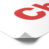 Rock Paper Scissors Champion Poster (Hoek)