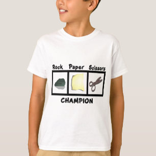 Rock Paper Scissors Champion T-shirt