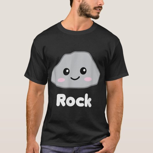 Rock Paper Scissors Easy Group Halloween Costume F T-shirt (Voorkant)