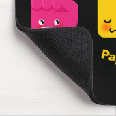 Rock, Paper, Scissors Game Mousepad Muismat (Hoek)