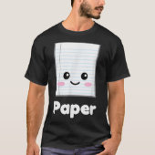 Rock Paper Scissors Group Halloween Costume Dark T-shirt (Voorkant)