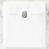 Rock Paper Scissors Group Halloween Costume Ronde Sticker (Tas)