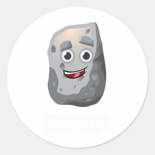 Rock Paper Scissors Group Halloween Costume Ronde Sticker (Voorkant)