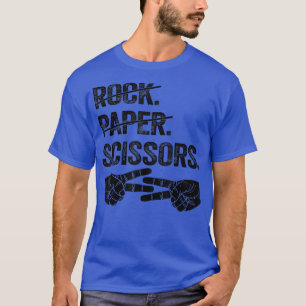 Rock Paper Scissors Lesbian Women Girls Pride Par T-shirt