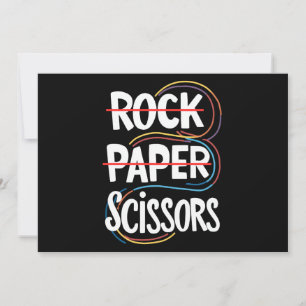 Rock Paper Scissors Lesbisch Grappig Gay Pride LGB Kaart