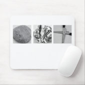 Rock Paper Scissors Mousepad Muismat (Met muis)