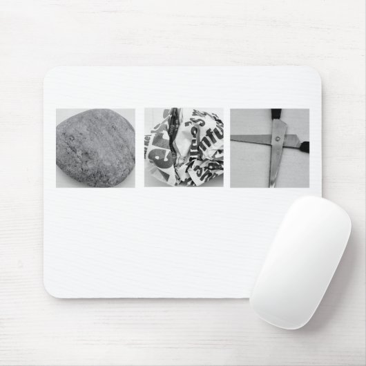 Rock Paper Scissors Mousepad Muismat (Met muis)