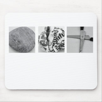 Rock Paper Scissors Mousepad Muismat