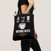 Rock Paper Scissors Niets Verslaat Koffie Tote Bag (Dichtbij)