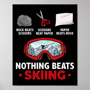 Rock Paper Scissors Niets verslaat Skien  Poster
