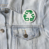 Rock Paper Scissors~ Recyclen! Pin Button (In situ)