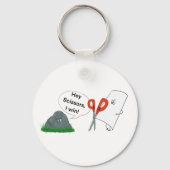 Rock, Paper, Scissors Sleutelhanger (Voorkant)