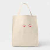 Rock Papier Schaar Kat Paws Schattige Kat Grappig  Tote Bag (Voorkant)