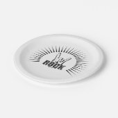 Rock Papieren Bordje (Gekanteld)