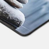 Rock Pebble Forest rustig vredig Bureaumat (Hoek)