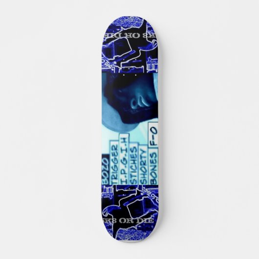 ROCK! PERSOONLIJK SKATEBOARD (Voorkant)