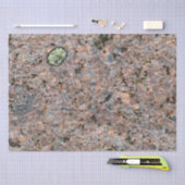 Rock Photo Geology with Moss Tissuepapier (Craft)