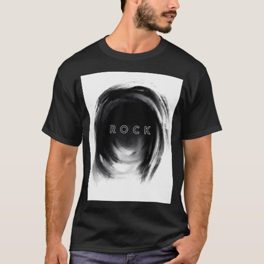 Rock-pictogram T-shirt (Voorkant)