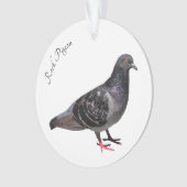 Rock Pigeon Ornament (voorkant)